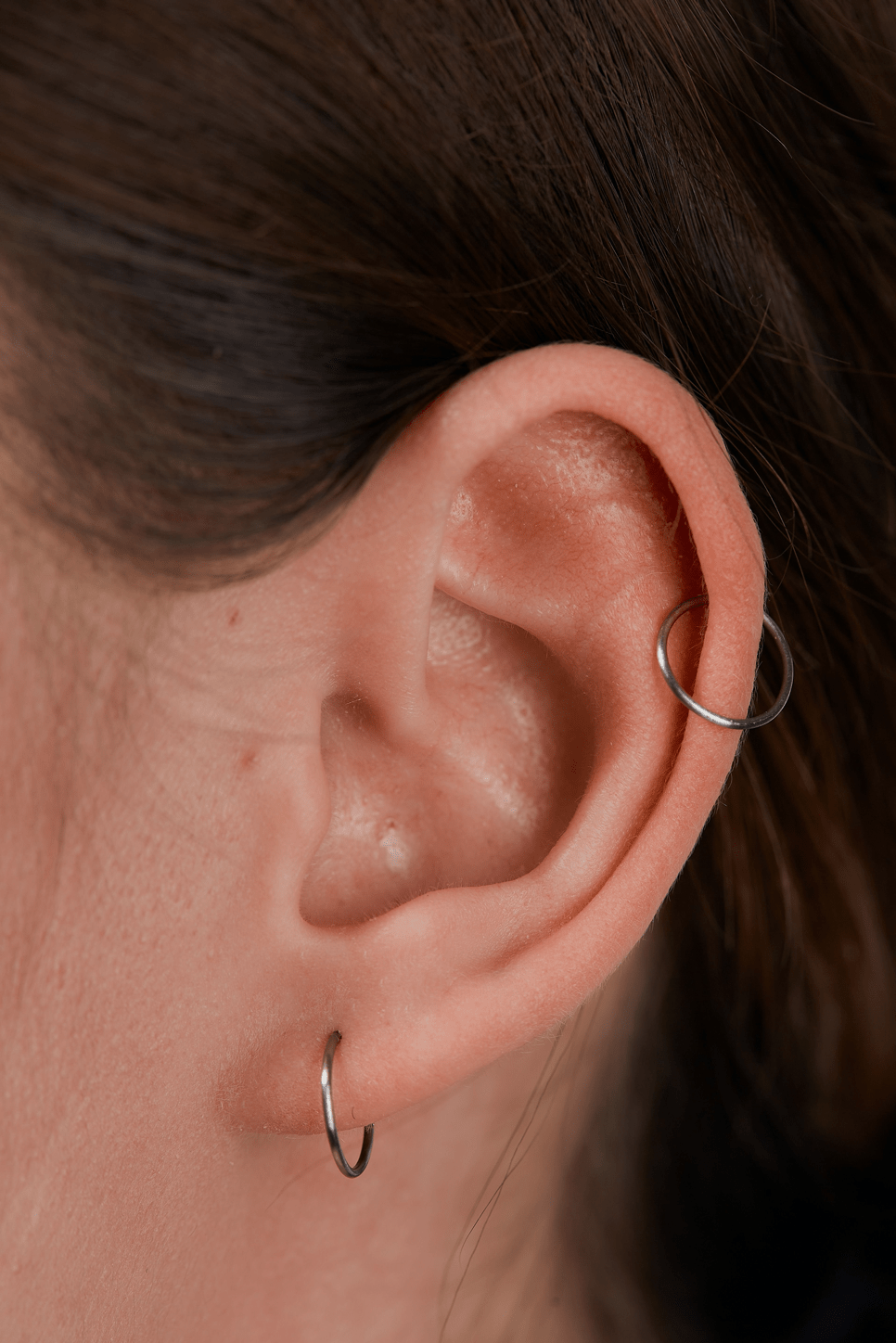 Sterling Silver Cartilage Hoop Earrings 2024 | canzonerilegal.com